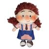 Funny Cute Plush Doll with Hair, Soft Stuffed Toy for Gift Giving