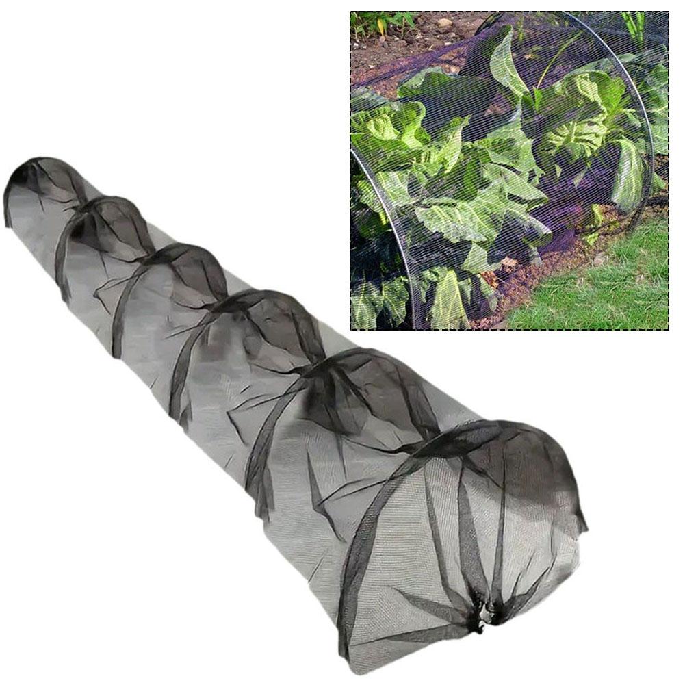 Agricultural Black Mesh Planting Tunnel Plastic Cover For Vegetable Planting Agricultural Greenhouse Sun Shade Mesh Screen