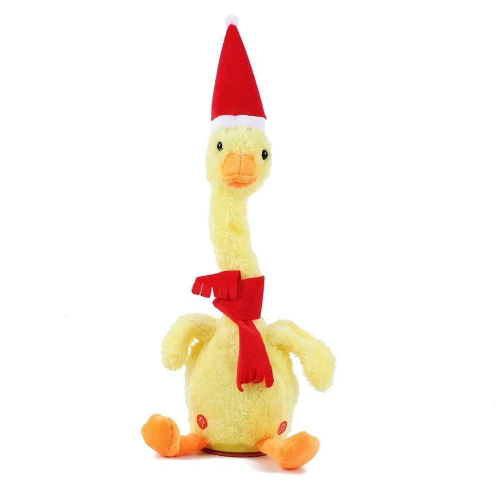 Talking Animals Electric Duck Plush Toy Music Singing Dancing Duck Toy  Children
