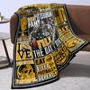 Rugby Blanket American Football Main Picture Flannel Blanket Men'S Teen Gift Blanket