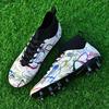 31-46 Children Graffiti Football Boots High-quality Artificial Lawn Socks Outdoor Men's Long Nail Sports Football Boots