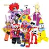 Colorful Digital Circus Palm Niken Clown Kraftmo Building Block Figurine Set Abs Material