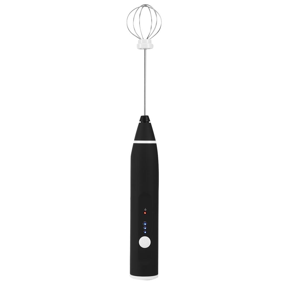 Electric Milk Frother Automatic Egg Beater  USB Charging Mixer 3 Speed Settings  for Coffee Drink Stirrer Tools