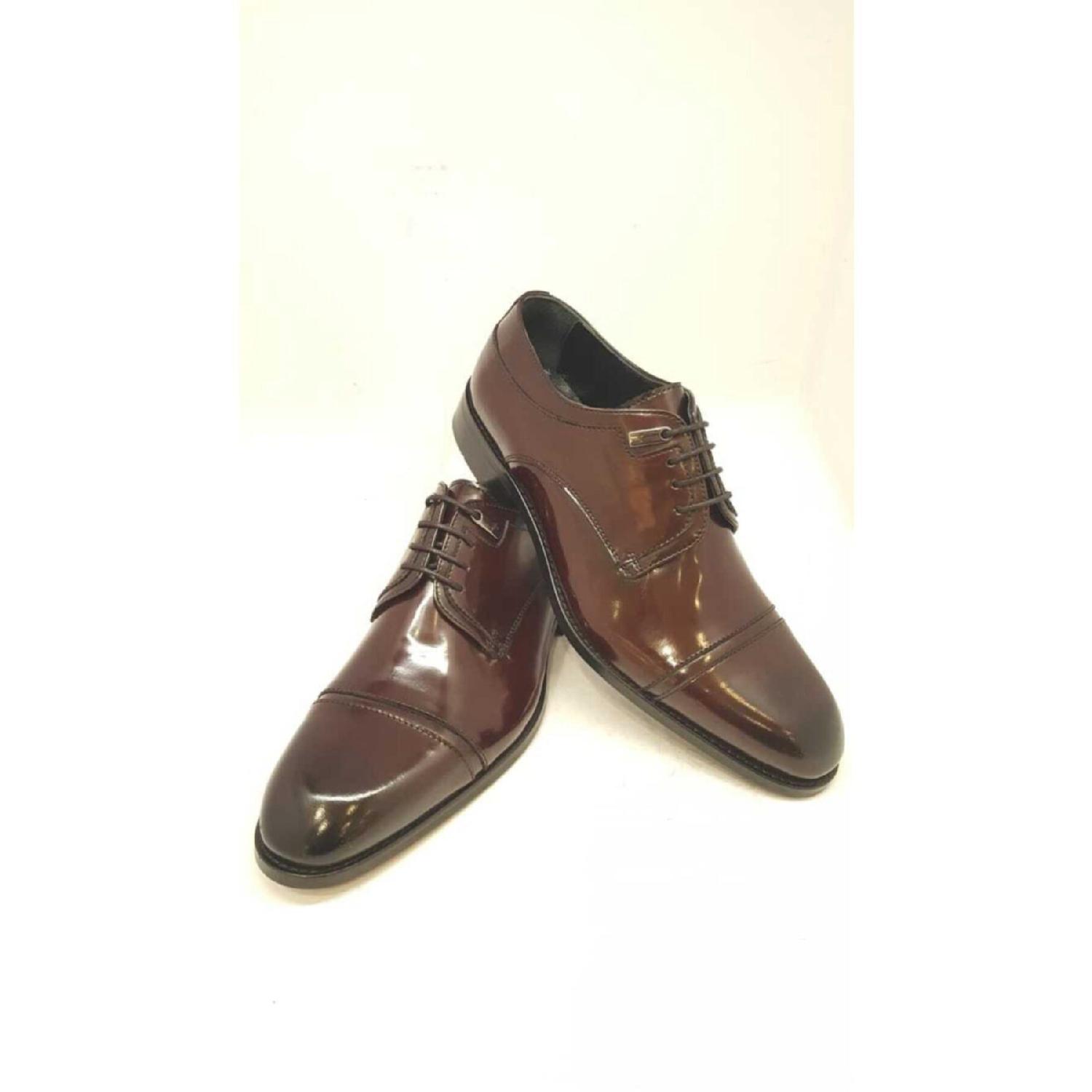 

Туфли КЛАССИЧЕСКИЕ МУЖСКИЕ ОБУВИ ИЗ 100% НАТУРАЛЬНОЙ КОЖИ НА НЕОЛИТНОЙ ПОДОШВЕ 40