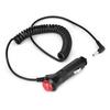 1.8M Car Cigarette Lighter Power Supply To 3.5 X 1.35mm DC Male Plug Spring Adapter Cable