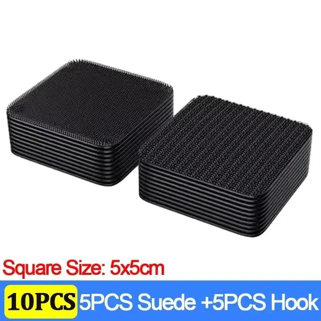 Self Adhesive Fastener Tape Extra Strong Carpet Fixing Sticker Double Side Hook-and-loop Fastener Auto Adhesive Tape Fixe