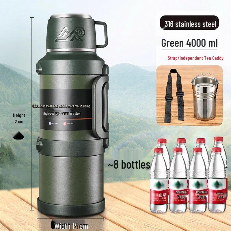 Shangqi 4L Insulated Water Bottle