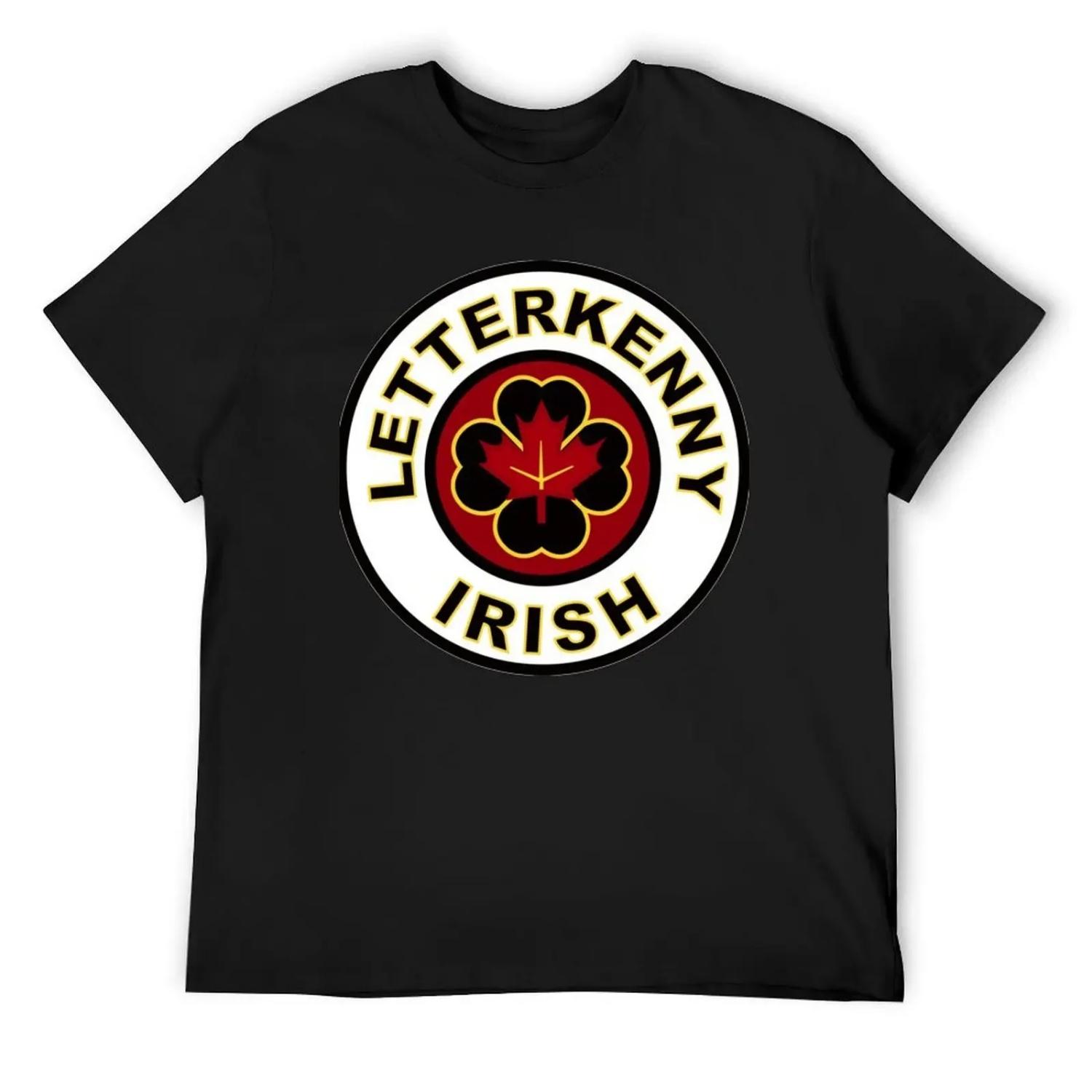 

letterkenny Irish T-Shirt customs design your own oversizeds oversized heavyweights mens workout shirts XXXXXL чорний