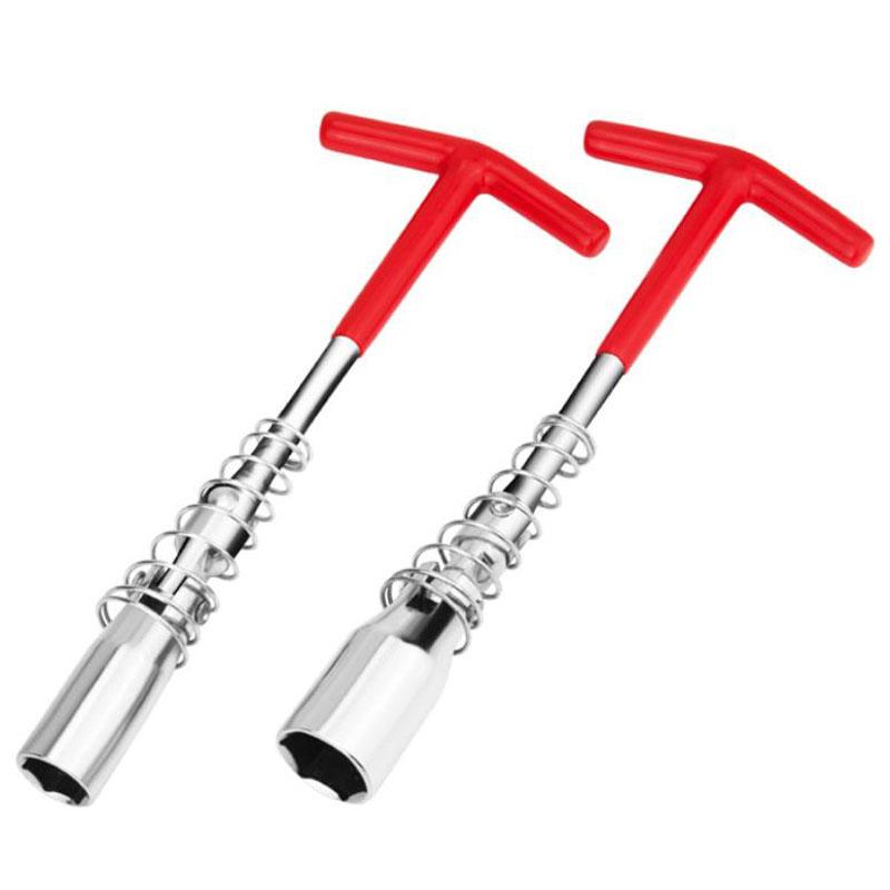 14 16 21mm T Shape Spark Plug Socket Wrench Drive Universal Joint Automotive Car Motorcycle Spark Plugs Removal Tool