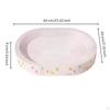 Cat Scratcher Bed with Enclosed Base Round Raised-Rims Scratch Pad