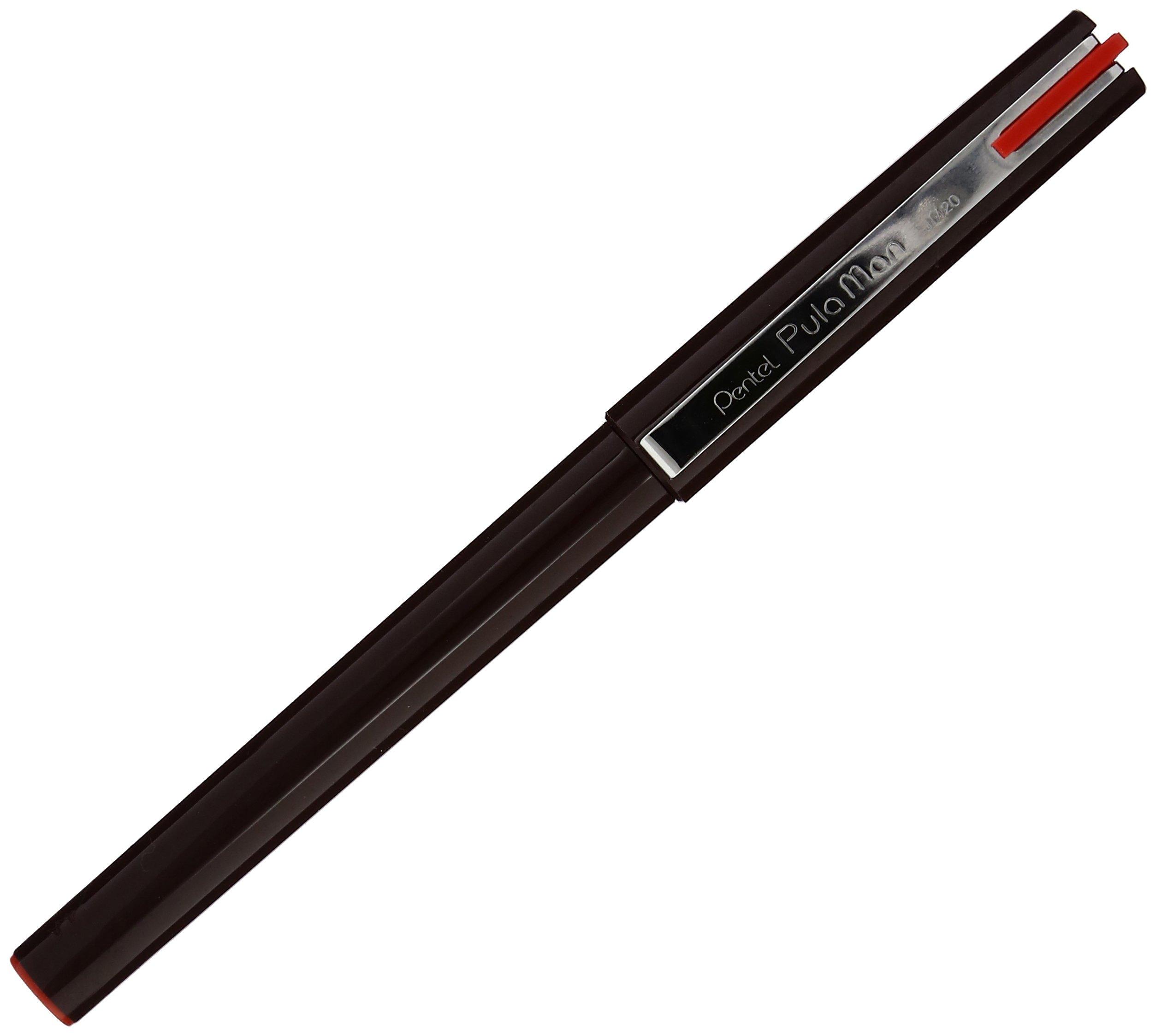 

Pentel Plastic Sign Pen, JM20-BD, Set of 10, Red