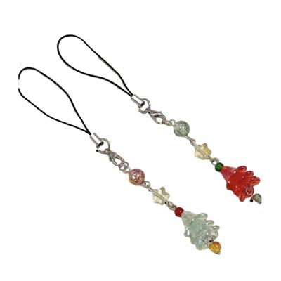 Christmas Phone Charm Phone Pendant Stylish Accessories Christmas Tree Phone Chain Perfect Gift for Women and Girls