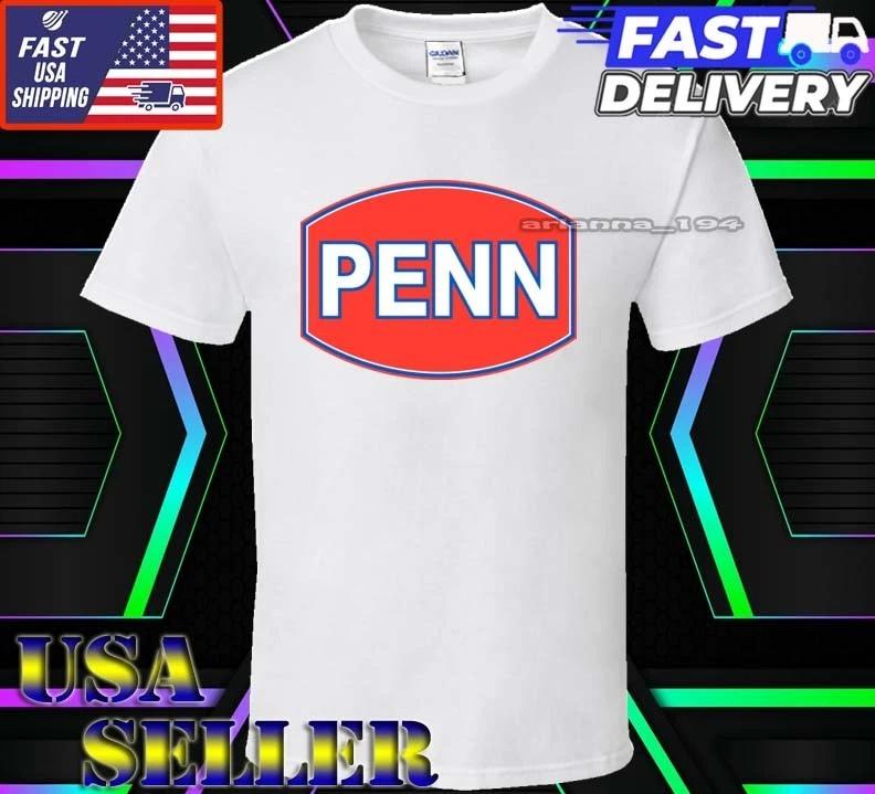 New Shirt Penn Reels Logo T-Shirt Funny American Usa Unisex Size S-5XL S