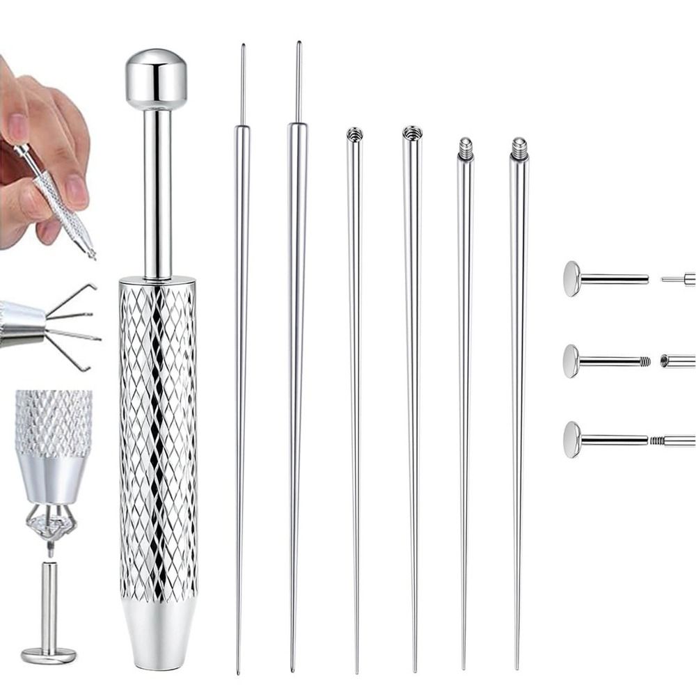 Professional Piercing Taper Tool Stainless Steel Dermal Piercing Tool Piercing Maintenance