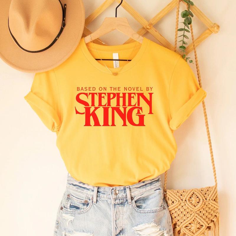 Stephen King T-shirt Fashion Funny 
