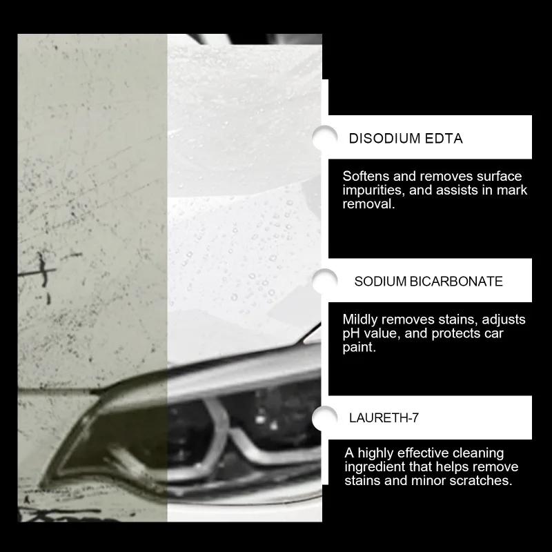 Agente per la Pulizia, la Lucidatura e la Manutenzione della Vernice dell'Auto Set Agente Ripara Graffi Set Cura Vernice Ripara Graffi Accessori per la Pulizia