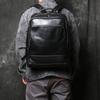 NZPJ Retro Genuine Leather Men's Backpack Top Layer Cowhide Fashion Travel Bag Casual Backpack Large Capacity  Computer Bag