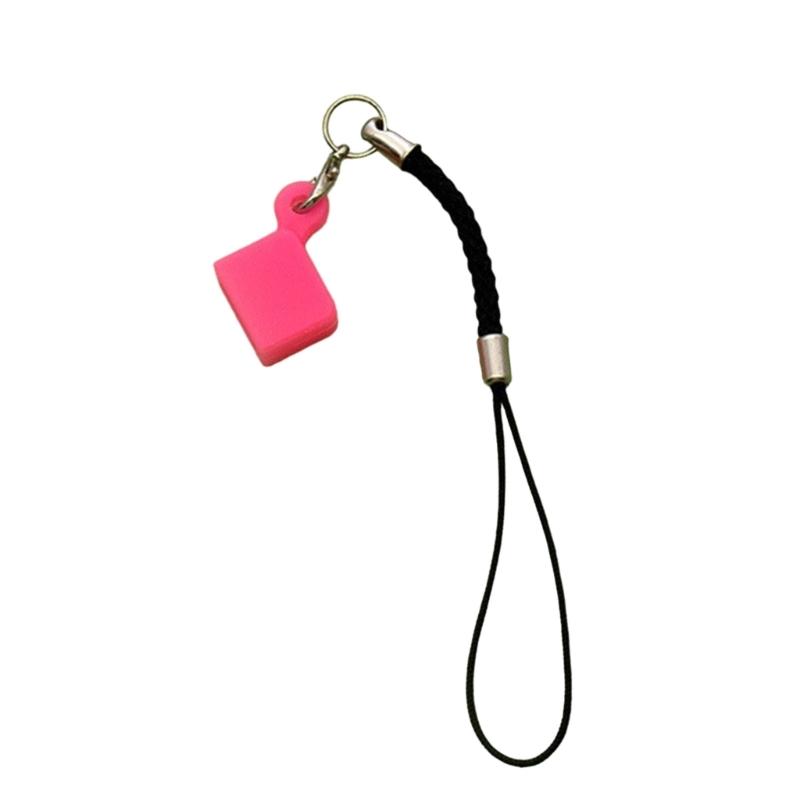 General Silicone Protections Sleeve for USB Drives with Hanging Rope Water & Dusts Resistant Flexible USB Stick Case
