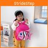 Colorful Soft Nylon Preschool Backpack For Boys And Girls Featuring Cute Animal Print