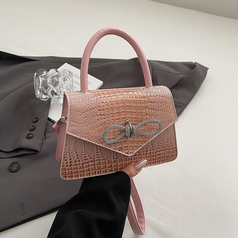 Gentle fashion simple temperament handbag summer new versatile shoulder messenger bag small square bag women