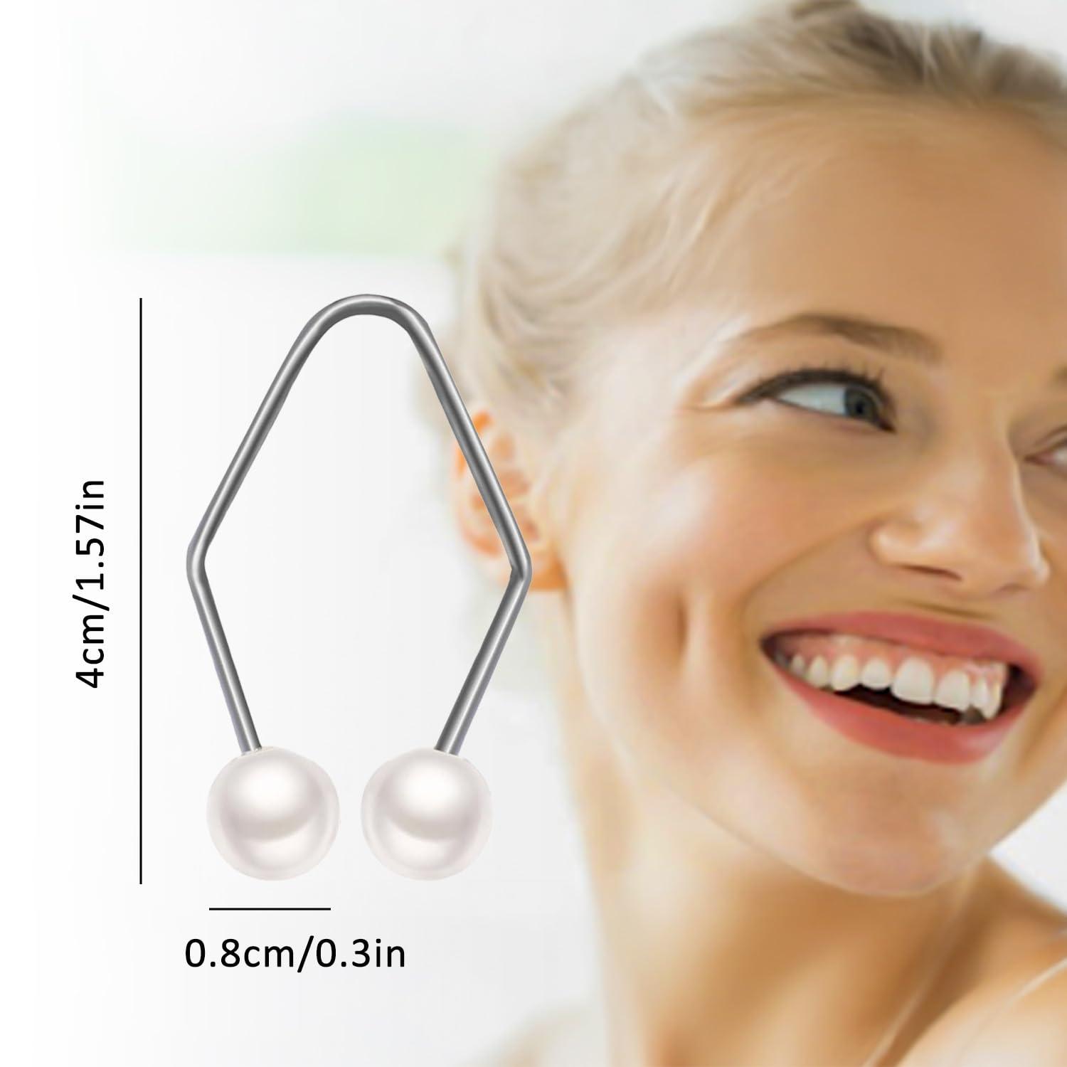 TORMEN 2pcs Dimple Makers for Cheeks,Dimple Trainer For The Face,Facial Muscle Trainer,Facial Care& Exerciser, Face Lift, Natural Dimple Shaping