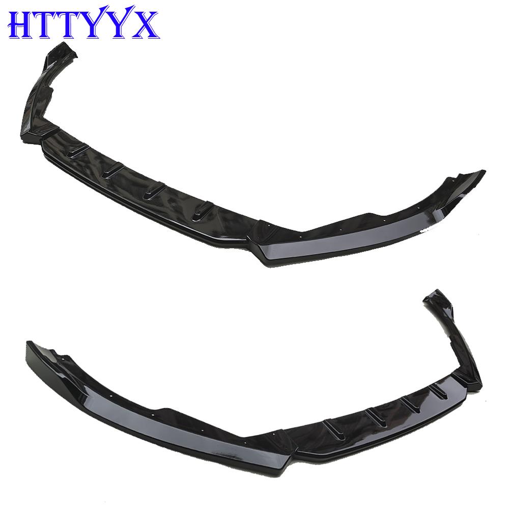 Fit For Ford Focus Mk4 ST ST-Line 2019 2020 2021 Car Front Bumper Splitter Lip Diffuser Body Kit Spoiler Guard