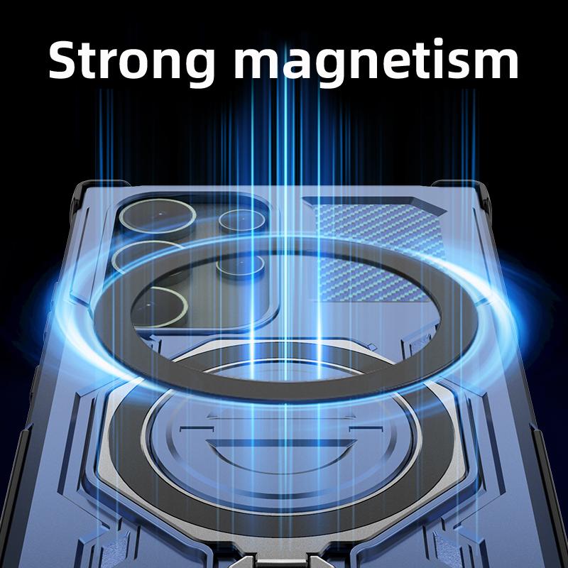 Phone Case for Samsung Galaxy S26 Ultra S25 FE S26 Plus A17 5G A56 A16 A55 Shockproof Armor Wireless Charge Cover