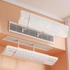 Air Conditioning Windshield Adjustable Air Conditioner Wind Deflector Anti-Direct Blowing Wall-Mounted AC Air Outlet Baffle
