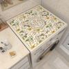 Tappetino per lavatrice Flower Ins Air Fresh Wear Free lavabile tovaglietta può essere tagliato tovaglietta pieghevole