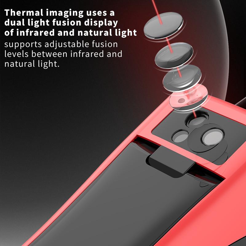 ZT-R01 Multimeter 2-In-1 Multi-Function Floor Heating Detection High-Definition Thermometer High-Precision Thermal Imager