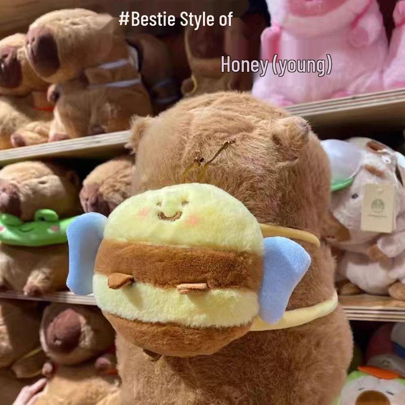 Capybara Plush Toy - Cute Gift for Girls & Claw Machine Prizes