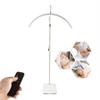 24.5" Half-Moon U-Shaped LED Beauty Lamp for Eyelash Extension & Eyebrow Tattooing - Warm Light, Eye Protection 