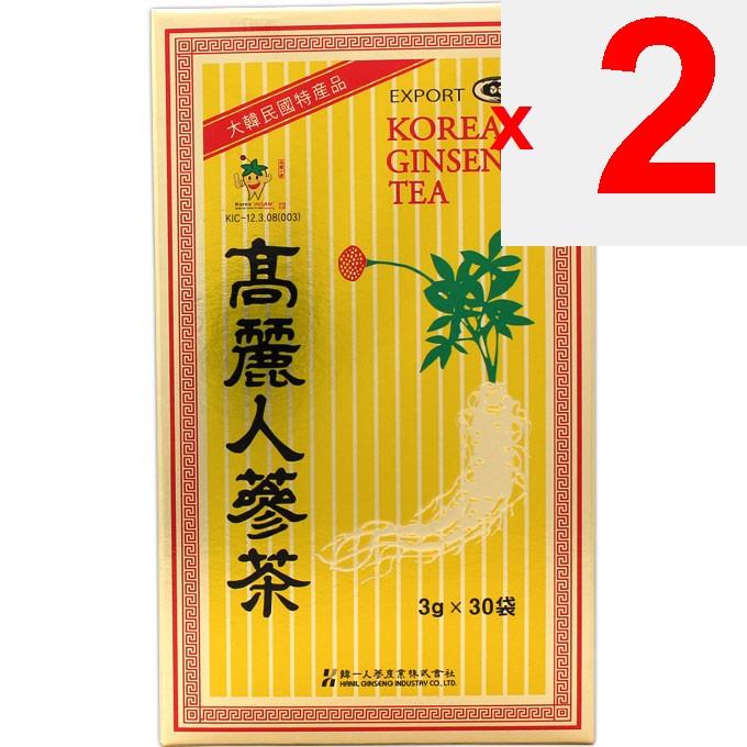 Technofoods Koreanischer Ginseng Tee 3g X 30 Beutel Tonikum Ginseng