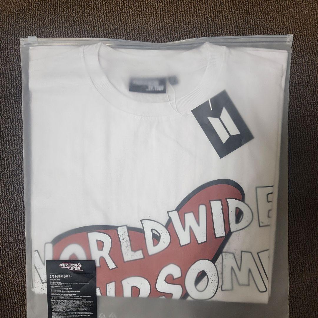 

[USED] BTS Jin #RUNSEOKJIN T-shirt, size L