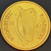 Irland, 1/2 krona, 2 shillingar, 6 pence, hästharpa mynt, samlarobjekt