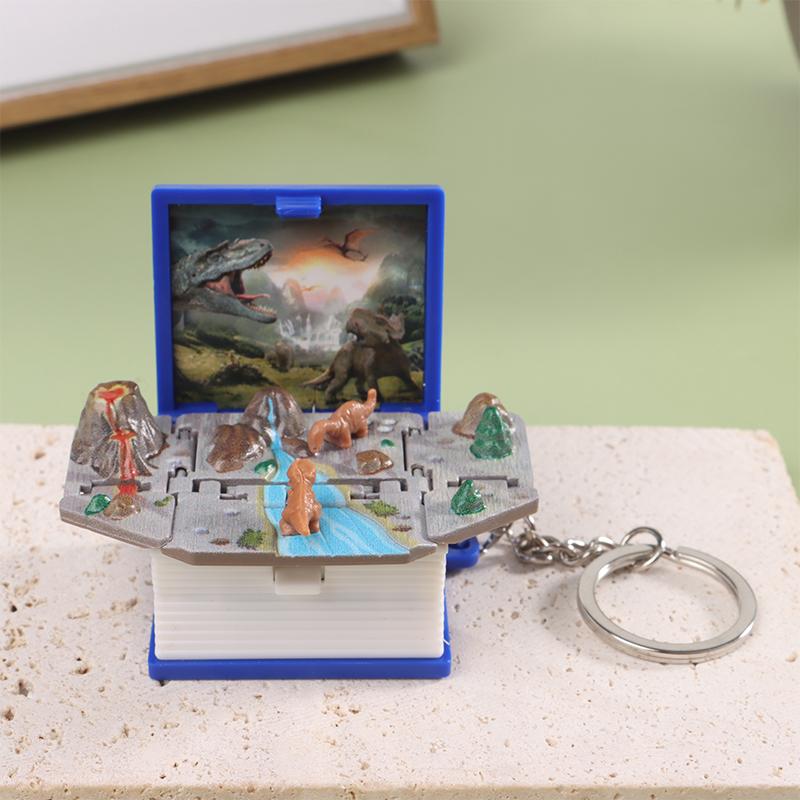 

3D Чарівний Замок Таємничий Світ Складний Книжковий Брелок Висувна Пальчикова Кишенькова Гра