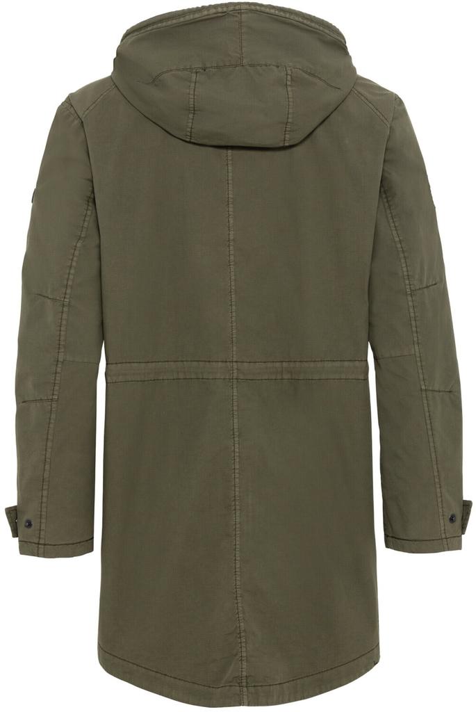 Mid-season Jacket Camel Active Transitional Coat In Pure Cotton (410590 1O58 93) Olive-brown Color