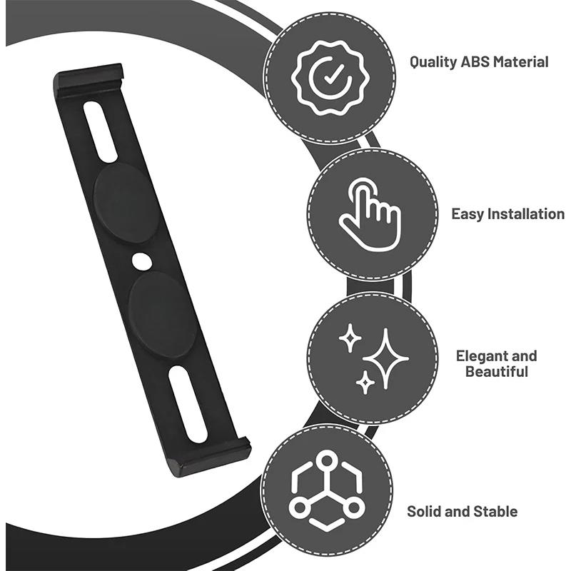 4Pcs Frameless Car License Plate Holder – Universal Invisible Number Plate Bracket for All Vehicle Models License Plate Covers Frames 6