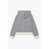 Studio Tomboy Stripe Zip Up Hoodie  9176213986ct 
