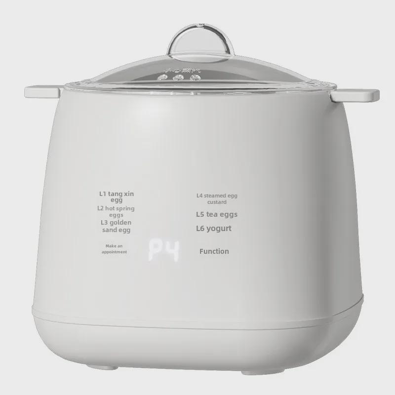 Kompakter automatischer Eierkocher mit Timer und automatischer Abschaltung