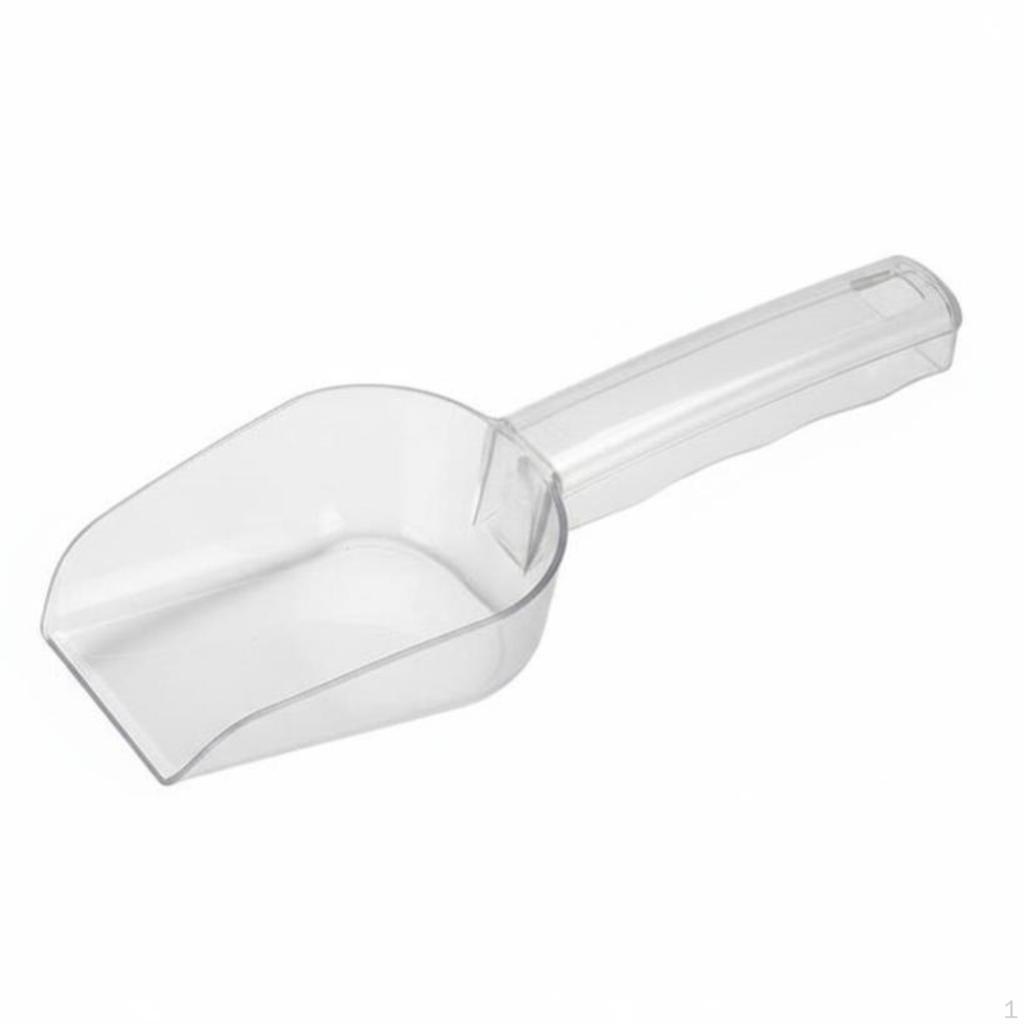 Plastic Ice Ladle, Food Hardwearing Kitchen Tool, Large Size S