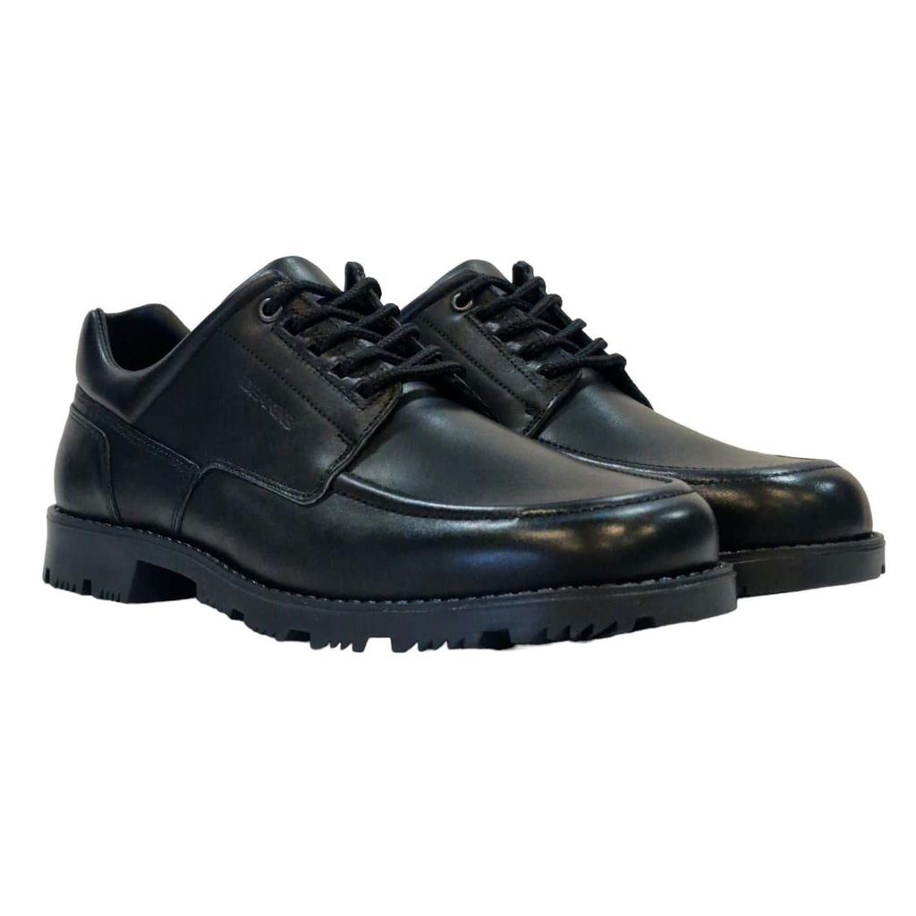 Nicholas Deakins Mens Leather Moc Toe Shoes
