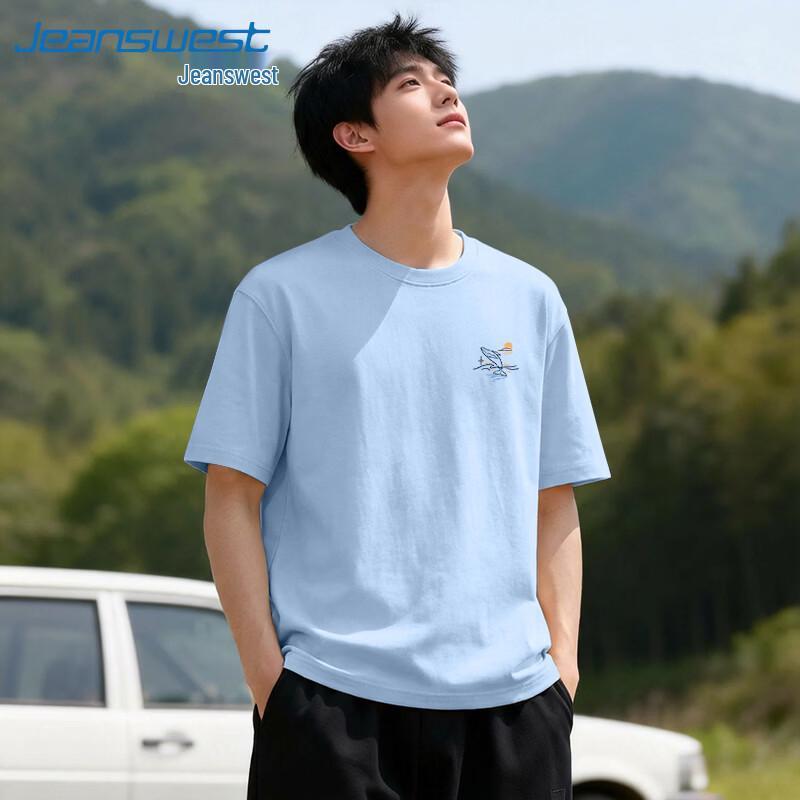 Jeanswest Men s Short Sleeve Cotton T-Shirt with Graphic Print 3XL