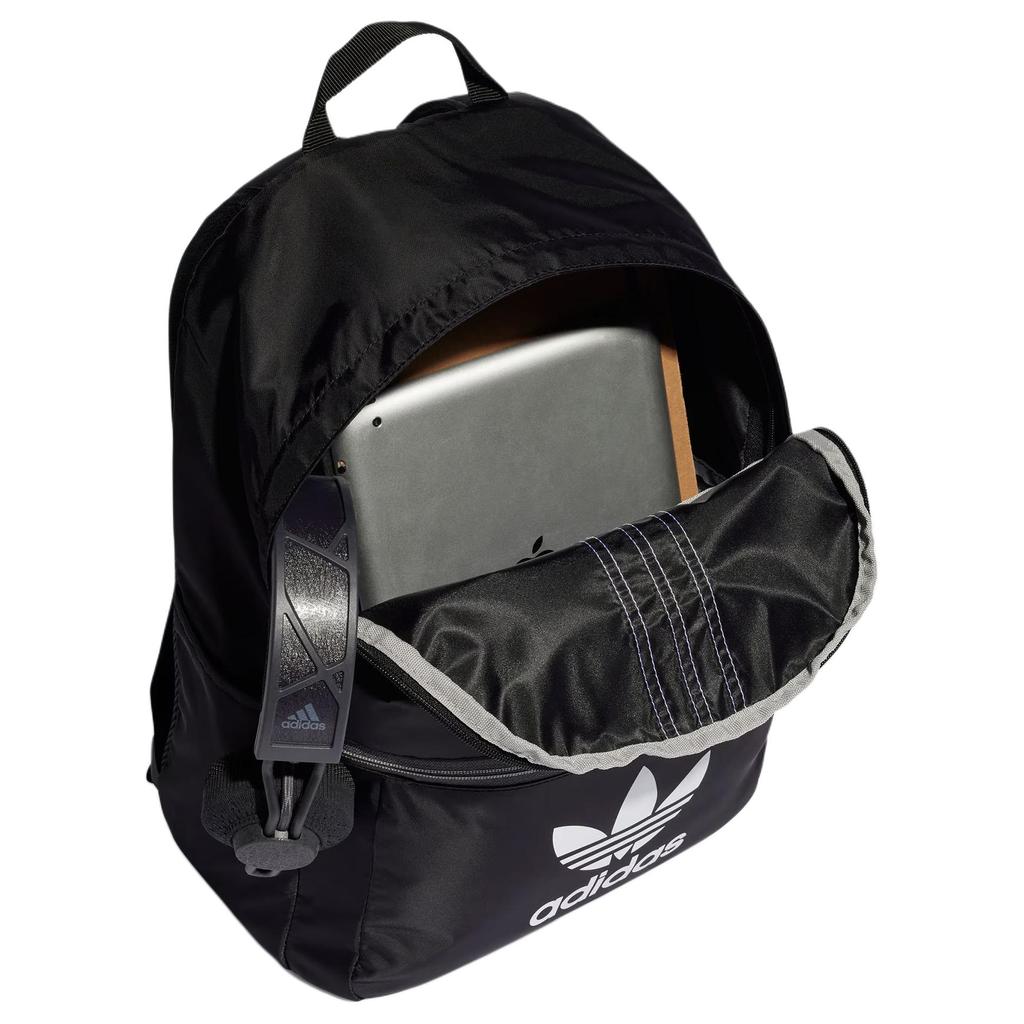 Adidas Originals Trefoil Recycled Polyamide Backpack Unisex Black IT7601