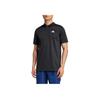 Adidas Climacool Soft Comfortable Breathable Short Sleeve Polo Shirt Men Tops Black JH3395