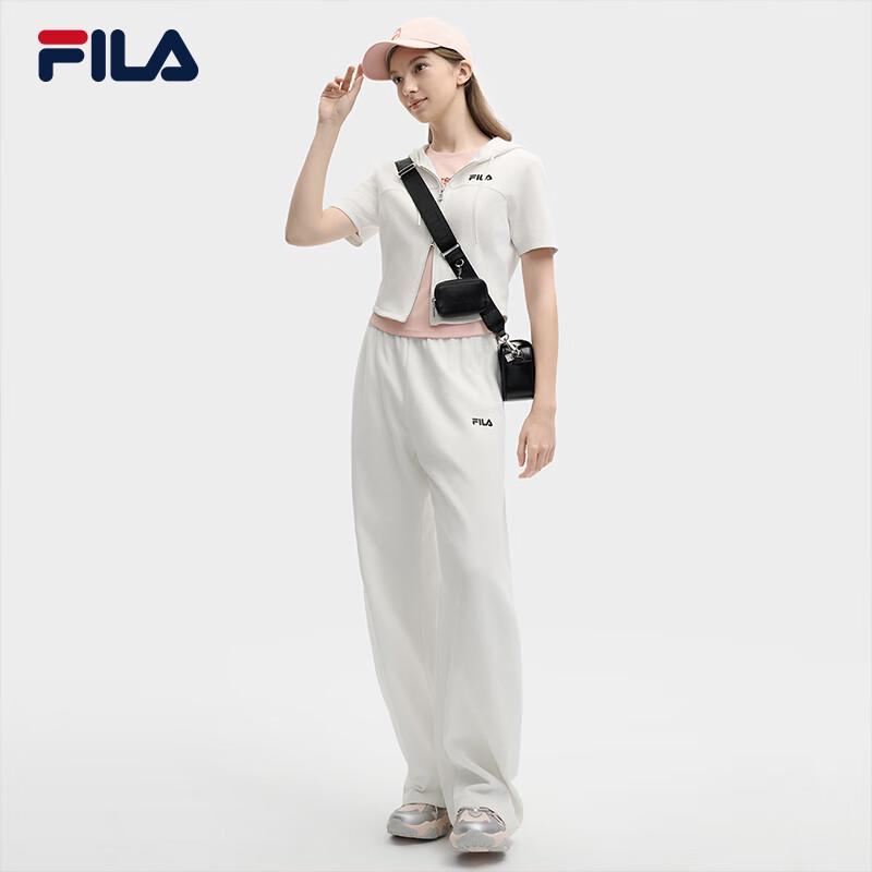 Fila Women's 2025 Summer Knit Wide-Leg Banana Pants