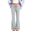 Women's Casual Lined Flared Wide Leg Sweatpants for Jogging and Lounging