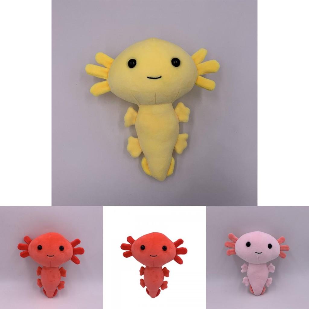 Kawaii Axolotl Plush Doll For Kids Soft And Cuddly Cartoon Character Toy Pillow
