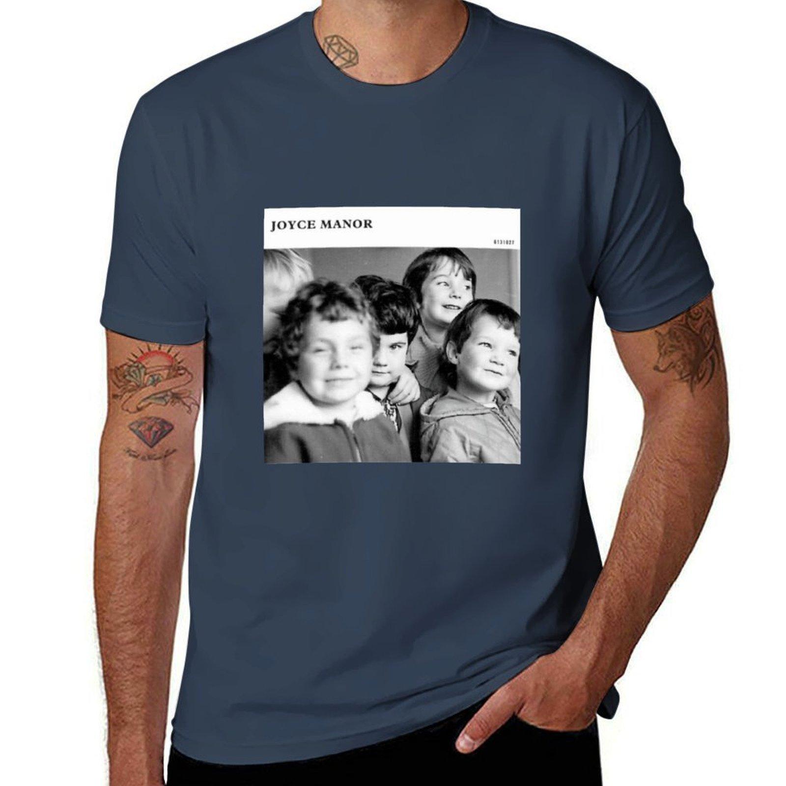 Joyce Unisexor Album TShirt Plus Size Solid Color TShirt S