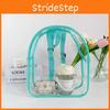 Kids Transparent Pvc Backpack With Cushion Straps For Daily School And Travel